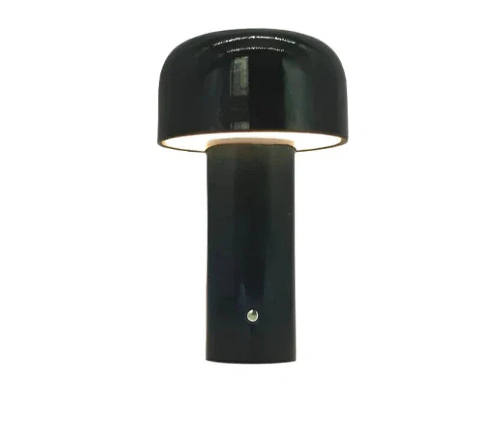 Wiederaufladbare LED Tischlampe – Moderne tragbare Pilzleuchte für Innenräume