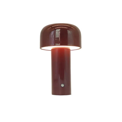 Wiederaufladbare LED Tischlampe – Moderne tragbare Pilzleuchte für Innenräume