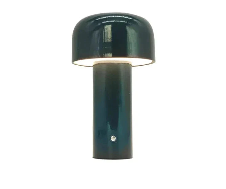 Wiederaufladbare LED Tischlampe – Moderne tragbare Pilzleuchte für Innenräume