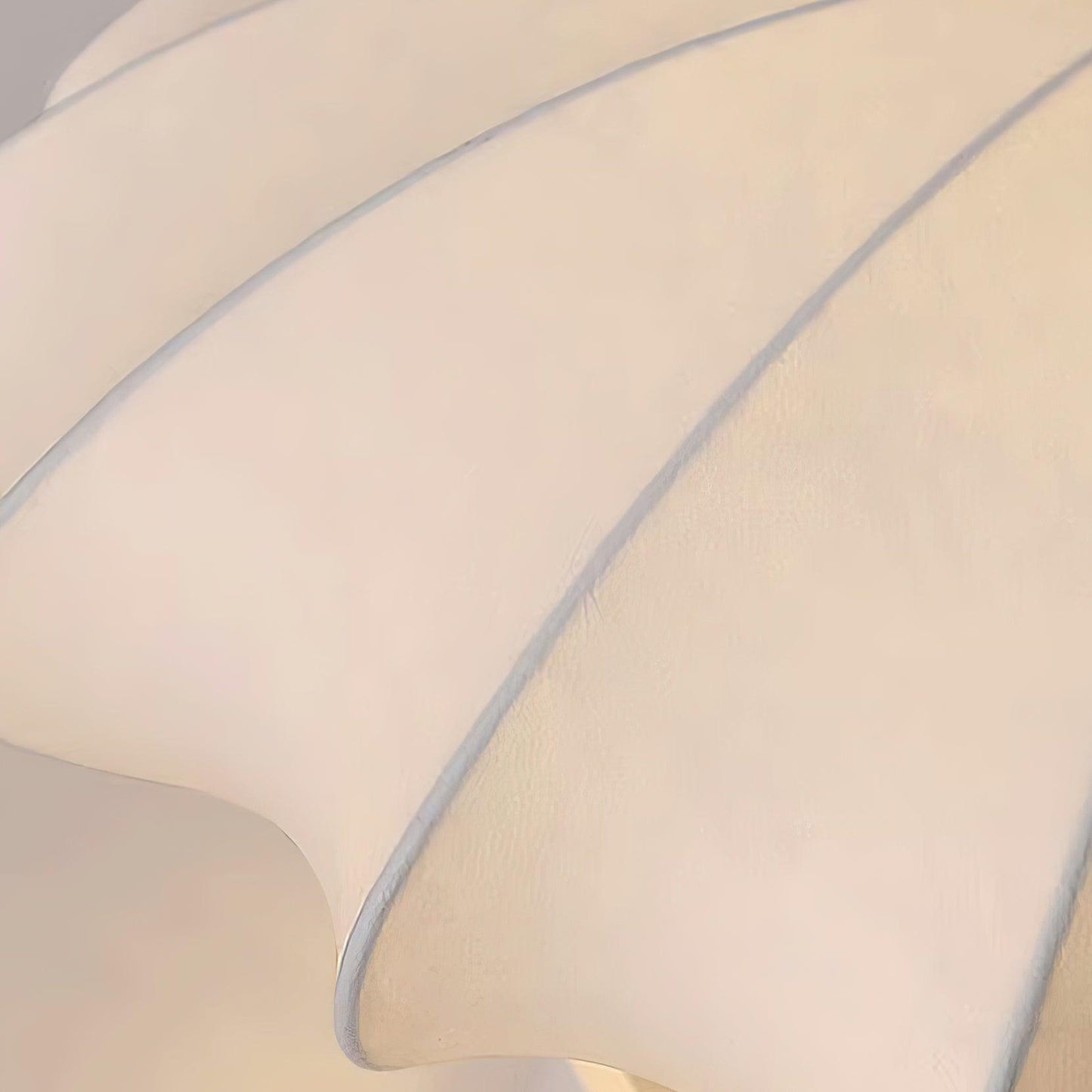 Moderne Deckenleuchte in Muscheloptik – LED-fähig, dimmbar, aus Metall & Polymer, dekorative Wohnraumbeleuchtung