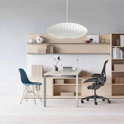 Pendelleuchte im UFO-Design mit Faltenstruktur – Mid-Century Hängelampe für Esszimmer, Wohnzimmer & Lounge-Bereich