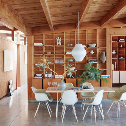 Design-Pendelleuchte im Mid-Century Look – Skulpturale Hängelampe mit Faltenstruktur für Wohnzimmer, Esszimmer & Schlafzimmer