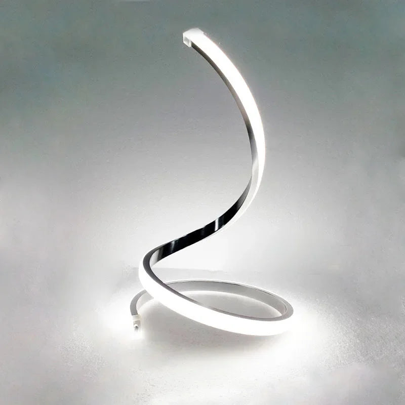 LED Tischlampe im Schlangen-Design – Modernes, dimmbares Licht für Wohnzimmer & Schlafzimmer