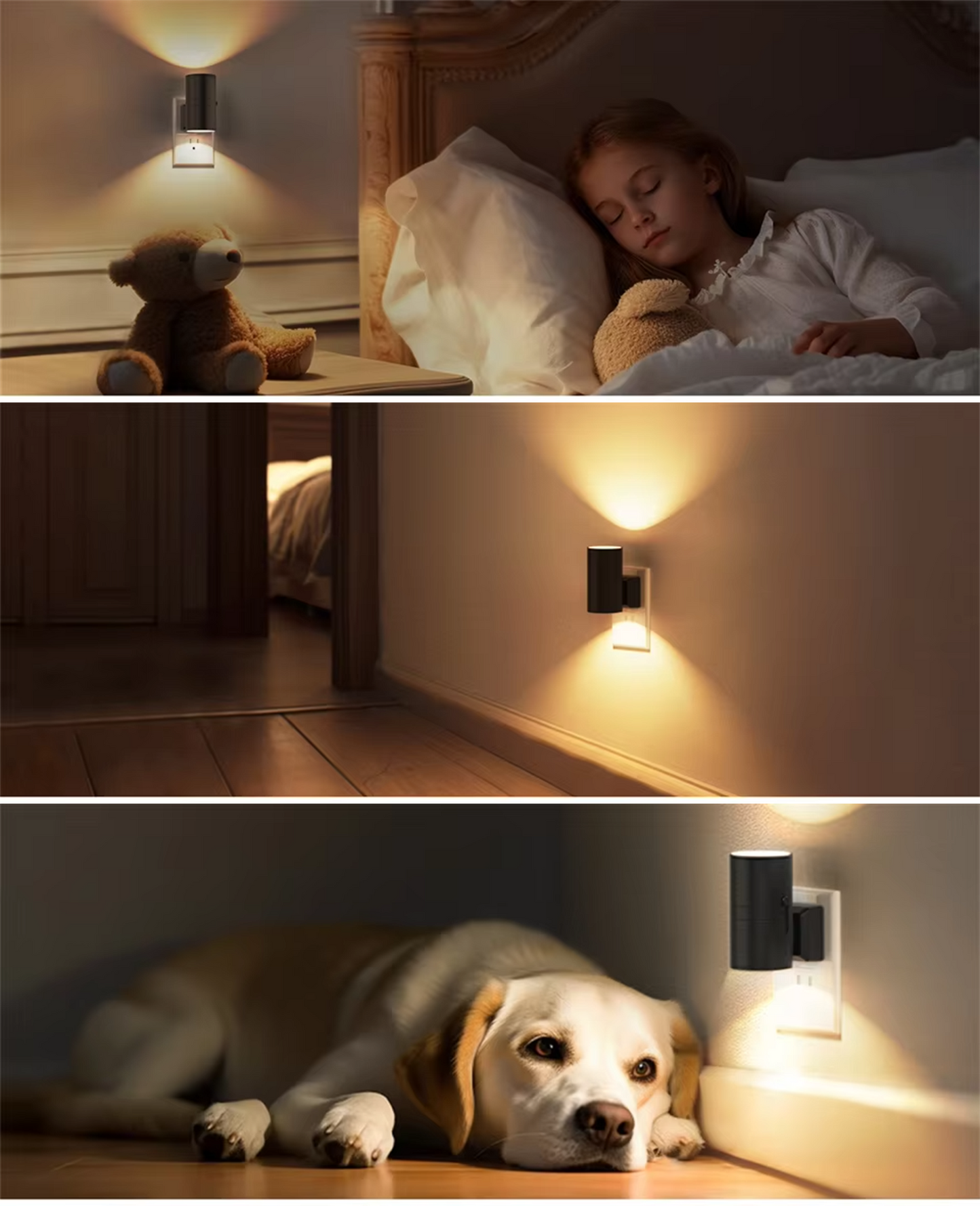 NightNova LED Steckdosen-Nachtlicht