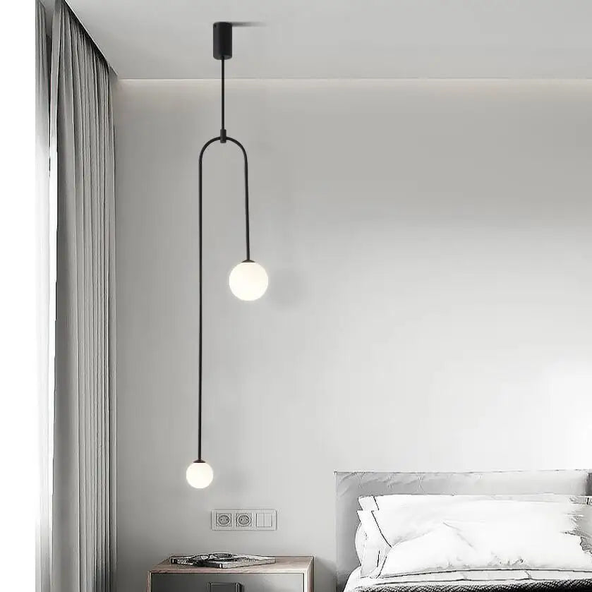 Moderne Glaskugellampen – Minimalistische Pendelleuchte aus Glas für Wohn- und Esszimmer
