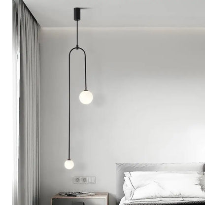 Moderne Glaskugellampen – Minimalistische Pendelleuchte aus Glas für Wohn- und Esszimmer