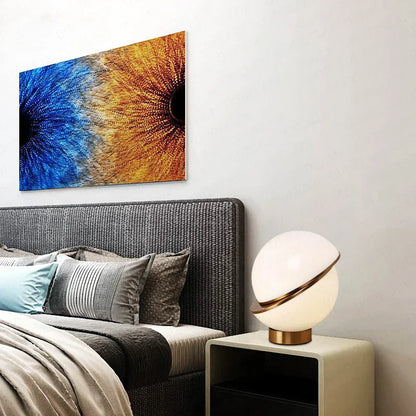 Tischlampe aus Holz mit Seil-Dekor – Moderne LED Deko Lampe für Schlafzimmer & Wohnzimmer, Handgefertigte Beleuchtung