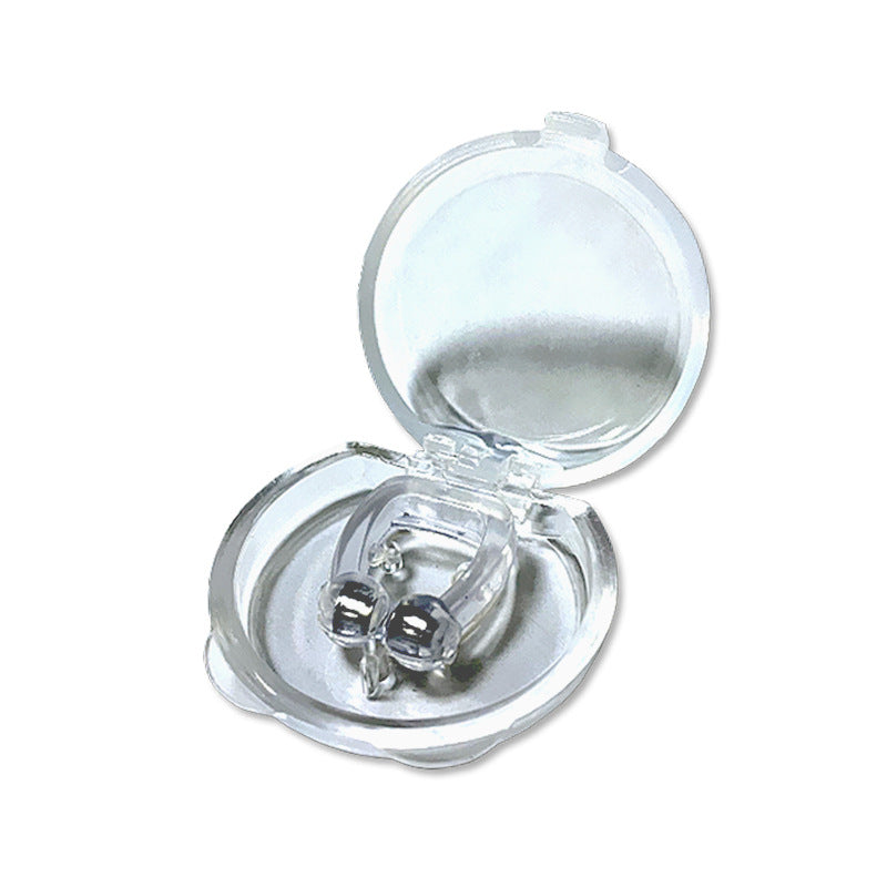 Anti-Schnarch Nasenklammer mit Magnetdruck – Ergonomisch & Wiederverwendbar