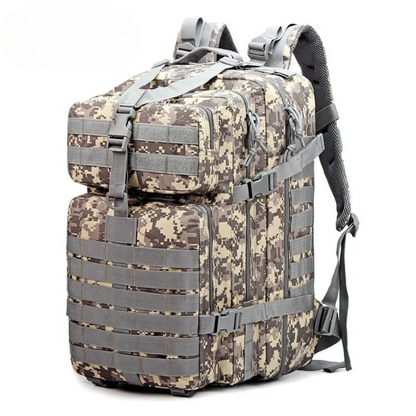 Wasserdichter Tactical‑Rucksack – Vielseitiger 3‑Kammer Outdoor‑Backpack mit Anti‑Diebstahlfach