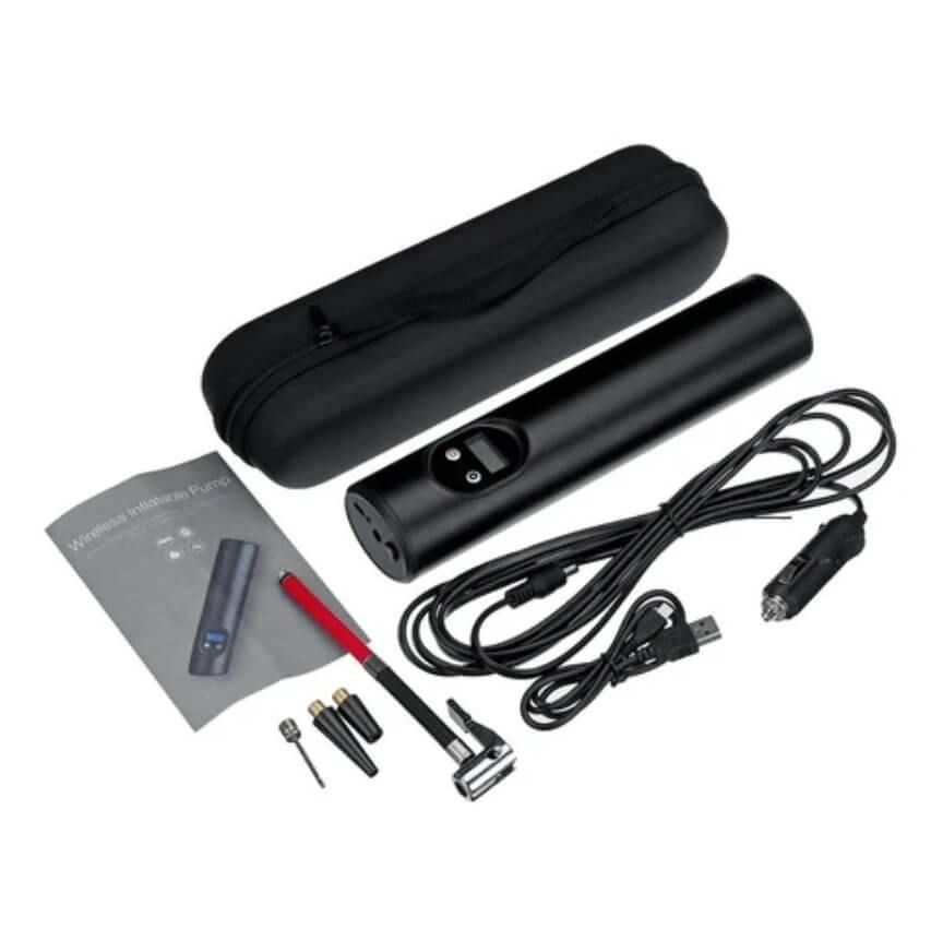 Kabelloser Digitaler Mini-Luftkompressor mit Akku & Voreinstellung