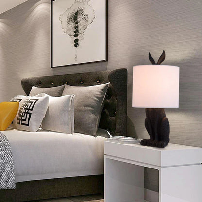 Elegante Maskenkaninchen Lampe – Kreative Tischleuchte im modernen Tierdesign