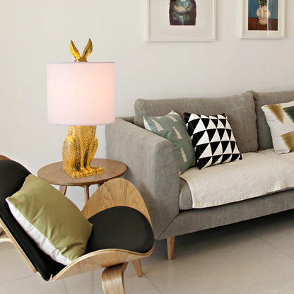 Elegante Maskenkaninchen Lampe – Kreative Tischleuchte im modernen Tierdesign
