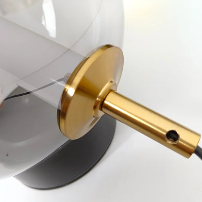 Retro Glas Tischlampe – Vintage Design mit modernem LED-Licht für stilvolle Beleuchtung