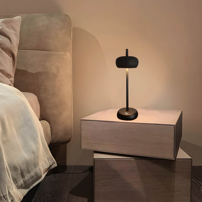 Minimalist table lamp – Dimmable, wireless with battery & Type-C charging port, LED, H30.5 cm