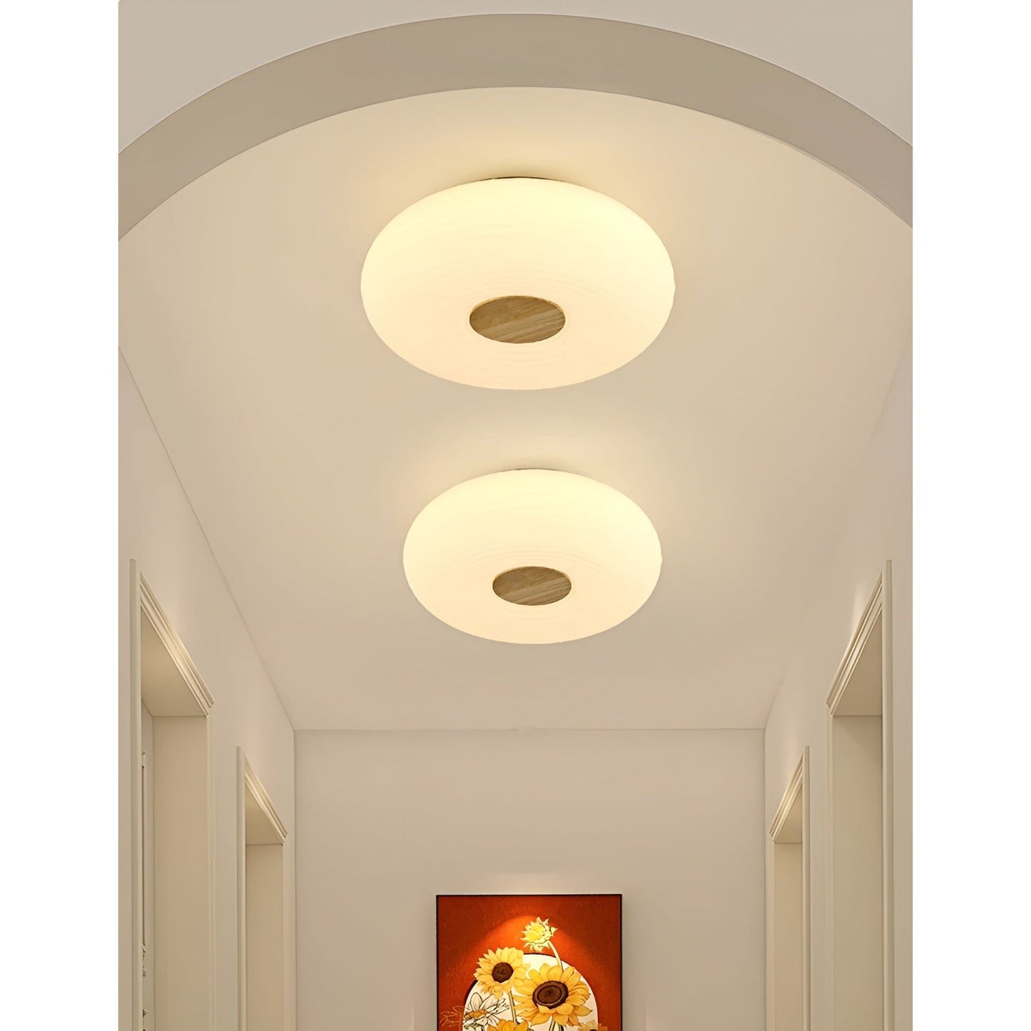 BeamBright Light - Nordische LED Rund-Deckenleuchte