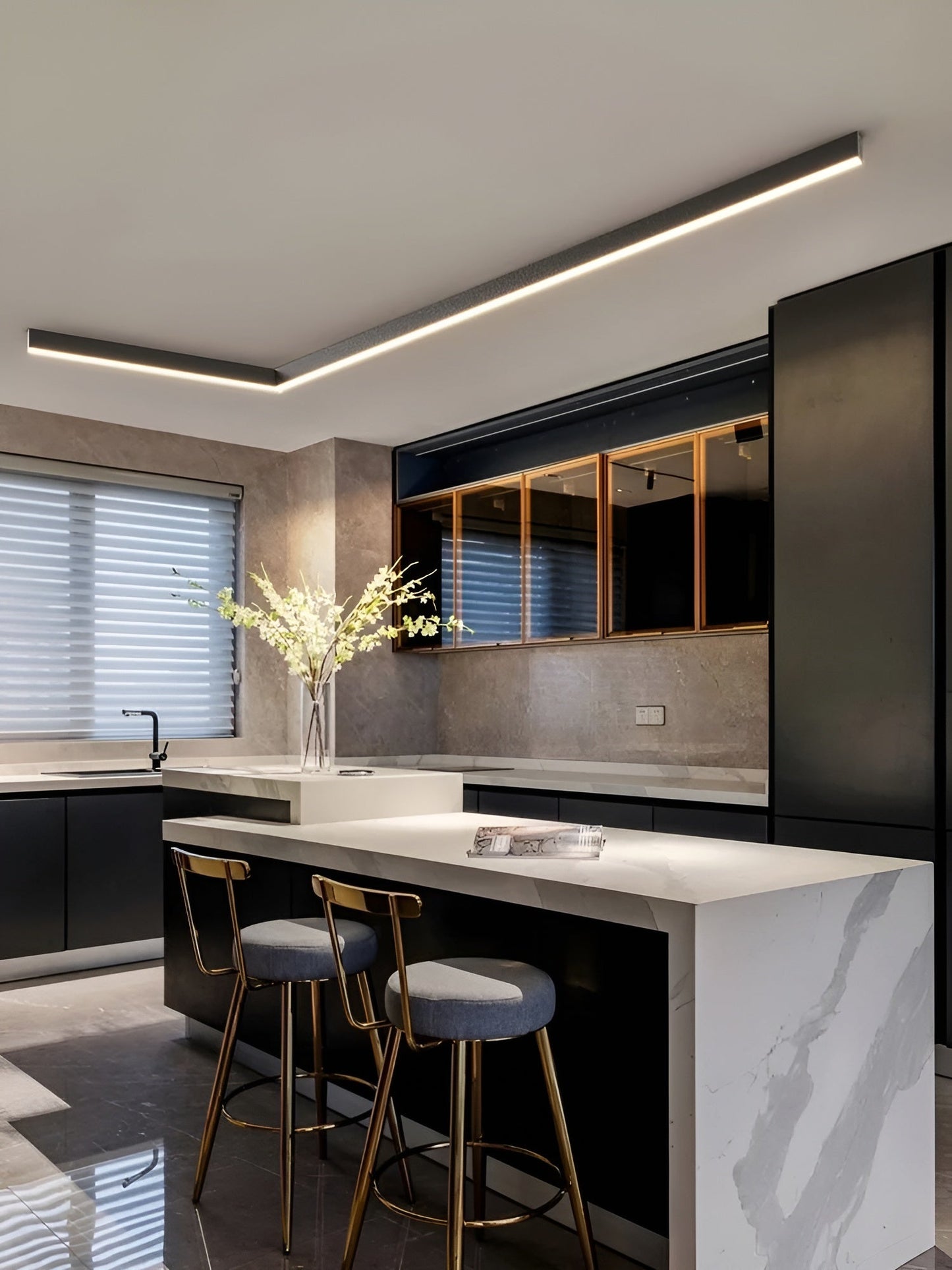 LumiGlow - Moderne LED-Deckenleuchte