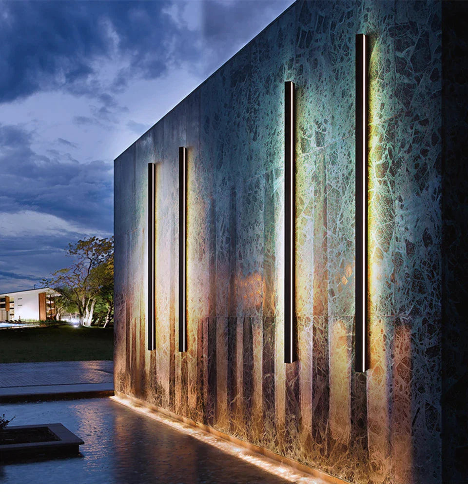 SAMUEL MODERNE AUSSENWANDLEUCHTE