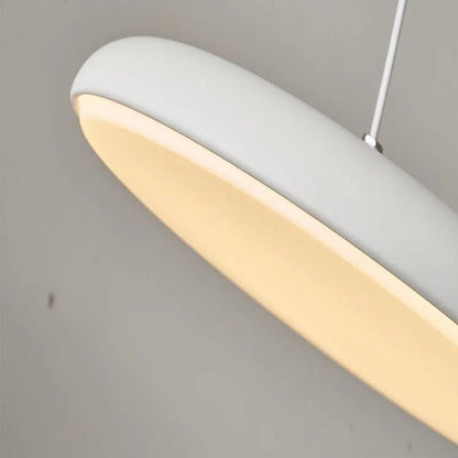 Minimalistische UFO-Hängeleuchte – Flache LED-Pendelleuchte für Esstisch, Küche oder Büro