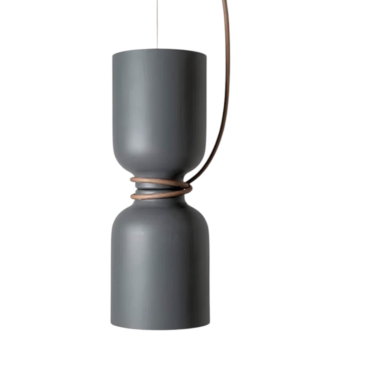 Skandinavische Pendelleuchte im Industrial-Design – Minimalistische Hängelampe aus Metall für Küche, Esszimmer & Wohnzimmer