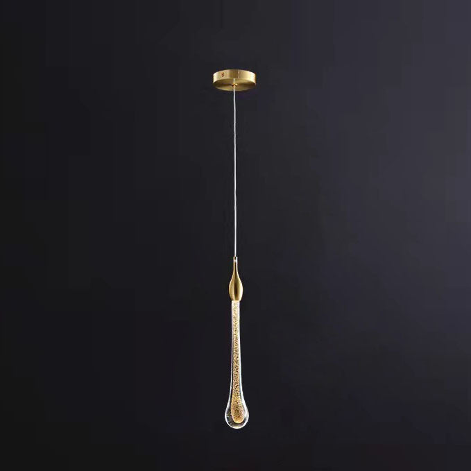 Moderne Persönlichkeit Kreative Kristall Tropfen LED Pendelleuchte