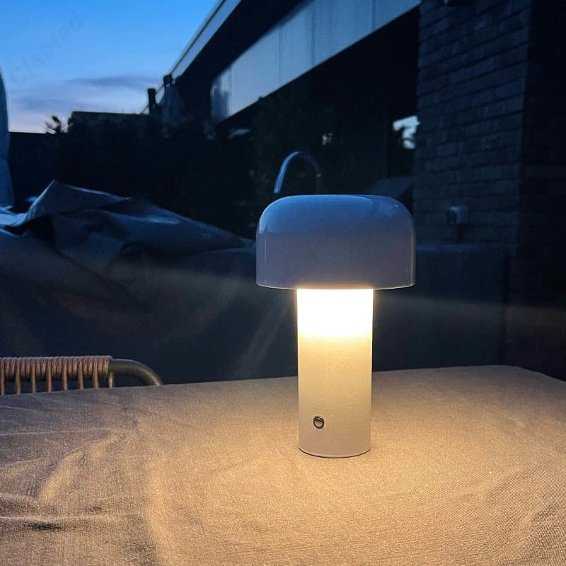 Tragbare USB Aufladung Touch Nachttischlampe Wohnzimmer Dekoration Lampe