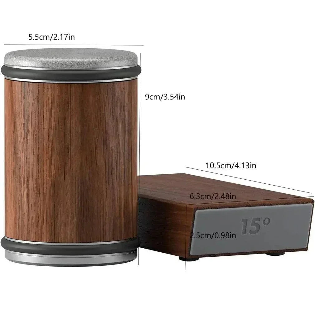 Garduru Messer Set mit Schärfer - Professionelle Küchenqualität Klingen