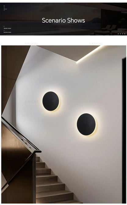 LumiRound – Moderne LED-Wandleuchte