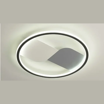 Moderne LED-Deckenleuchte mit rundem Design – Dimmbar für Schlafzimmer und Wohnzimmer