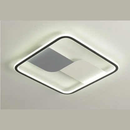 Moderne LED-Deckenleuchte mit rundem Design – Dimmbar für Schlafzimmer und Wohnzimmer