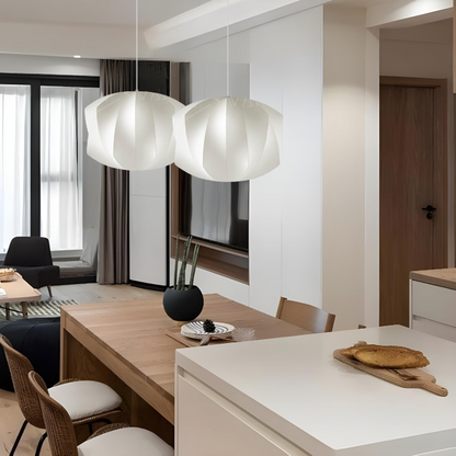 Skulpturale Pendelleuchte mit organischem Design – Moderne Hängelampe für Esszimmer, Wohnzimmer & kreative Räume