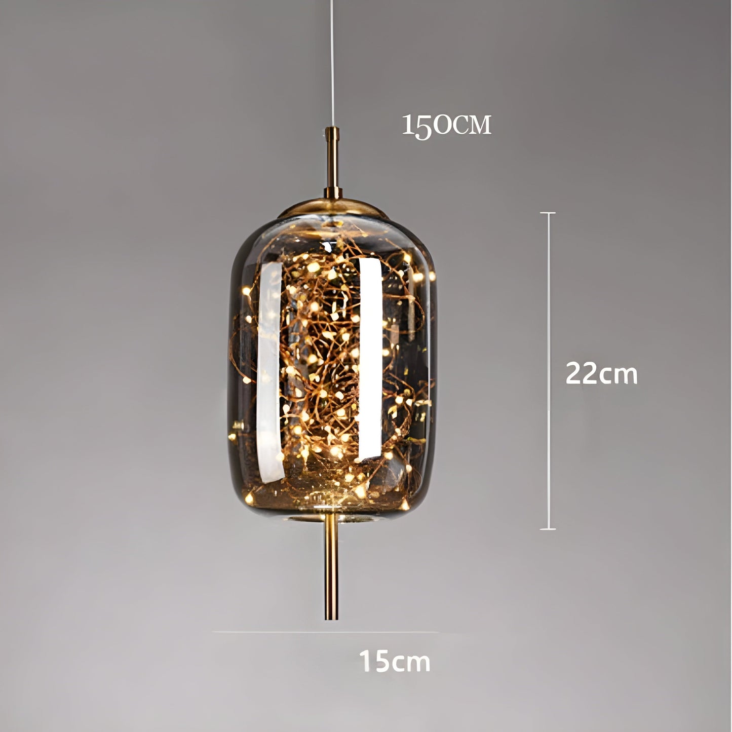 StellarLine Licht - Nordisches Funkel-Glaslicht