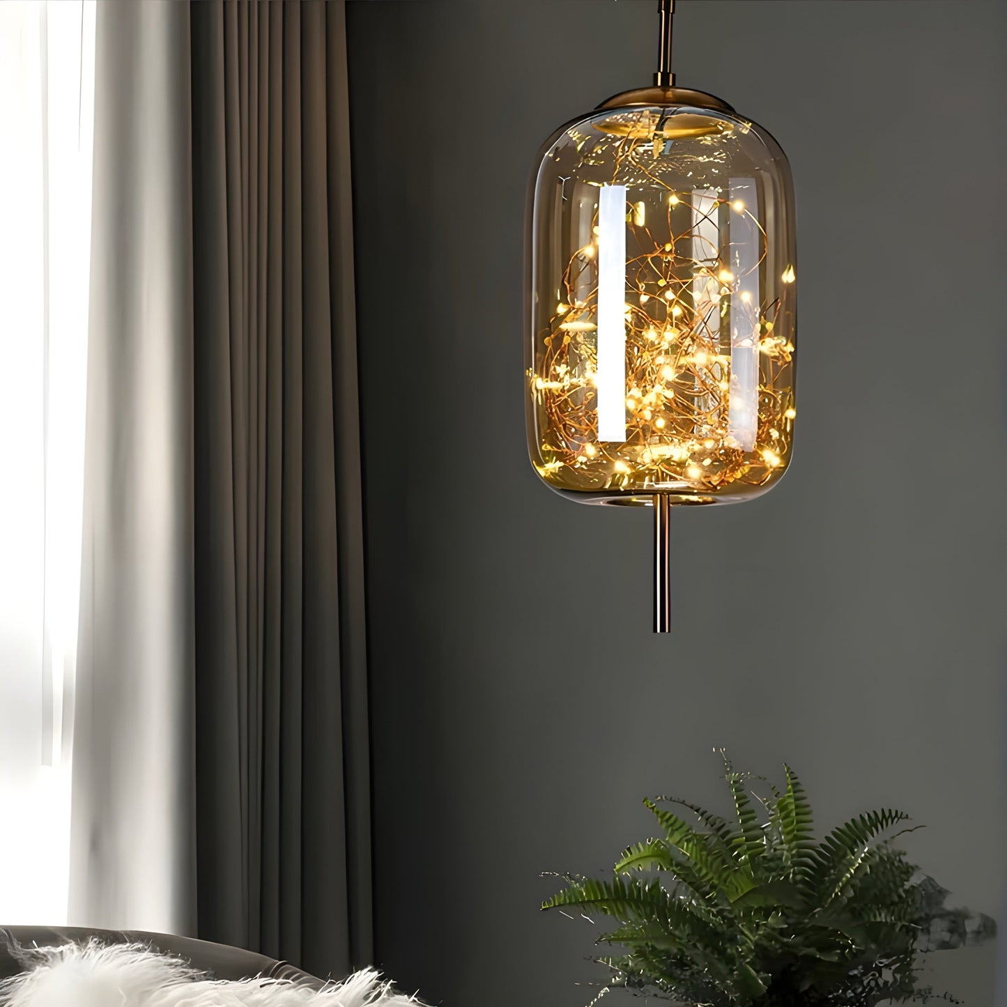 StellarLine Licht - Nordisches Funkel-Glaslicht