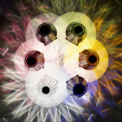 Acryl Kristall Tischlampe – Kunstvolles Design, Dimmbar, Energiesparend, Ideal für Wohnzimmer oder Schlafzimmer