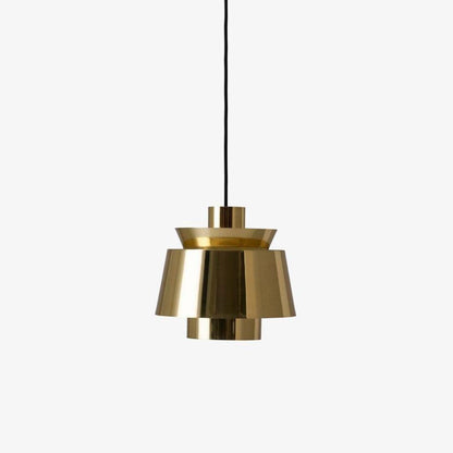 Moderne Pendelleuchte in Gold – Retro-Design Metalllampe, E27 Fassung, für Esszimmer & Wohnzimmer