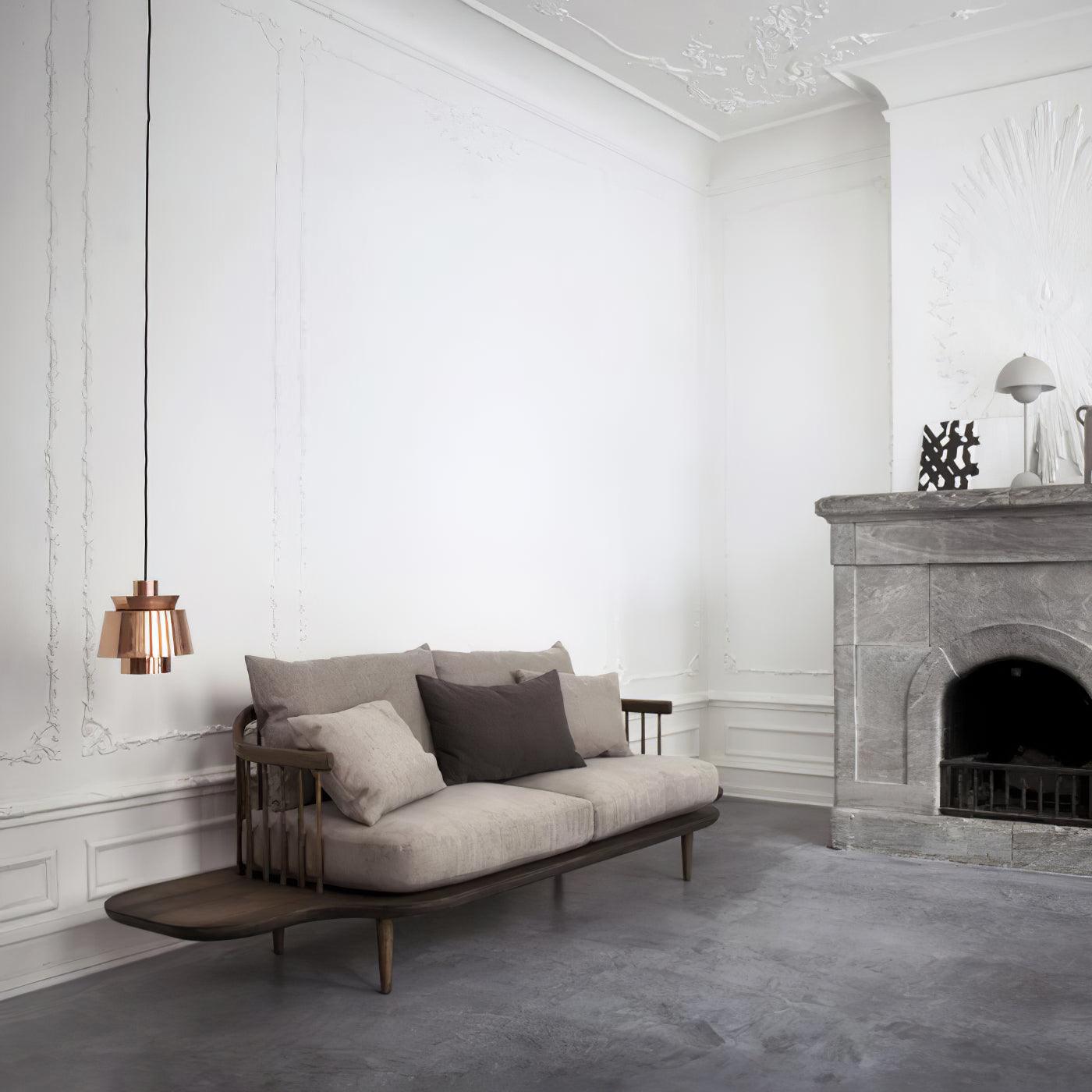 Moderne Pendelleuchte in Gold – Retro-Design Metalllampe, E27 Fassung, für Esszimmer & Wohnzimmer