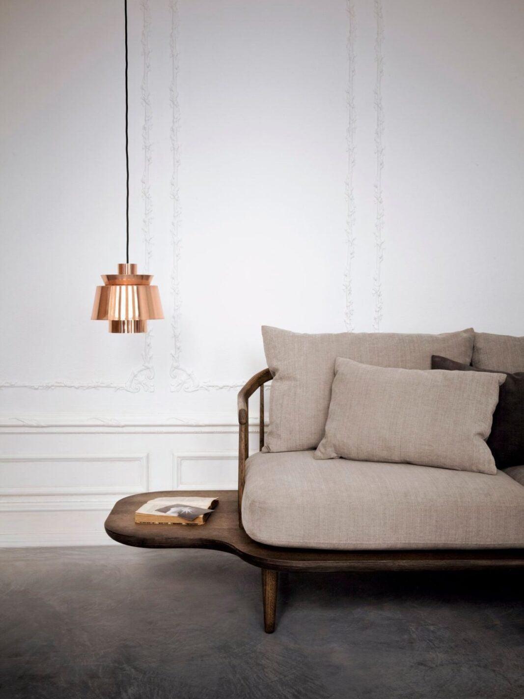 Moderne Pendelleuchte in Gold – Retro-Design Metalllampe, E27 Fassung, für Esszimmer & Wohnzimmer