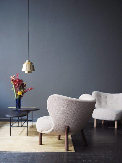 Moderne Pendelleuchte in Gold – Retro-Design Metalllampe, E27 Fassung, für Esszimmer & Wohnzimmer