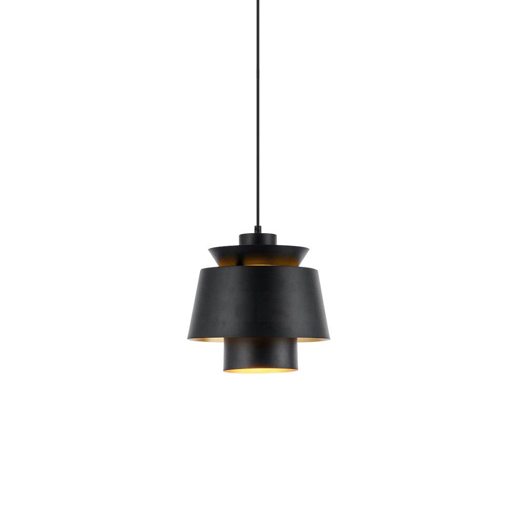 Moderne Pendelleuchte in Gold – Retro-Design Metalllampe, E27 Fassung, für Esszimmer & Wohnzimmer