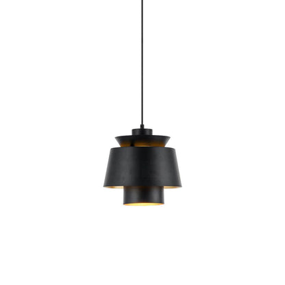 Moderne Pendelleuchte in Gold – Retro-Design Metalllampe, E27 Fassung, für Esszimmer & Wohnzimmer