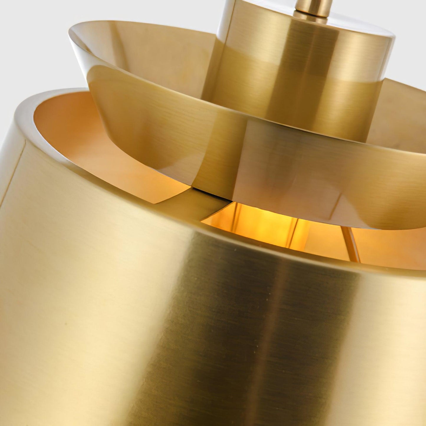 Moderne Pendelleuchte in Gold – Retro-Design Metalllampe, E27 Fassung, für Esszimmer & Wohnzimmer