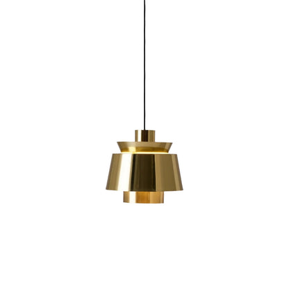 Moderne Pendelleuchte in Gold – Retro-Design Metalllampe, E27 Fassung, für Esszimmer & Wohnzimmer