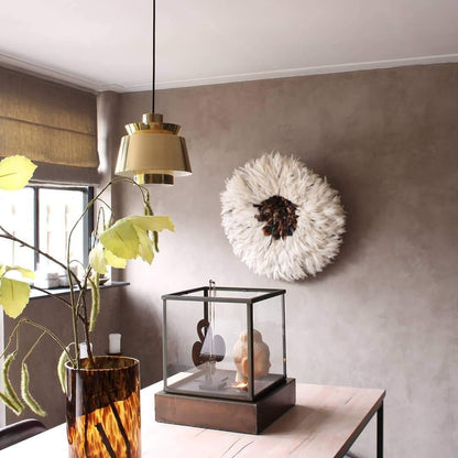 Moderne Pendelleuchte in Gold – Retro-Design Metalllampe, E27 Fassung, für Esszimmer & Wohnzimmer