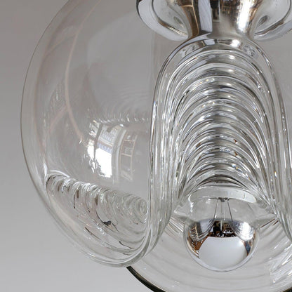 Moderne Pendelleuchte aus Glas – Rauchglas Designlampe mit Vintage-Look für Esszimmer & Wohnzimmer