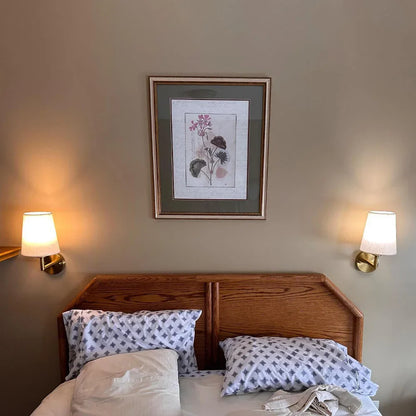 Dimmbare kabellose Wandleuchte aus Stoff  (2 Packungen)