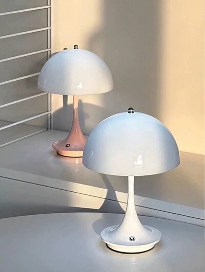 Kabellose Tischlampe – Moderne LED Tischleuchte, Wiederaufladbar und Dimmbar für Wohnzimmer und Büro