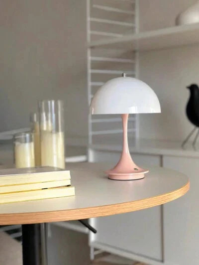 Kabellose Tischlampe – Moderne LED Tischleuchte, Wiederaufladbar und Dimmbar für Wohnzimmer und Büro