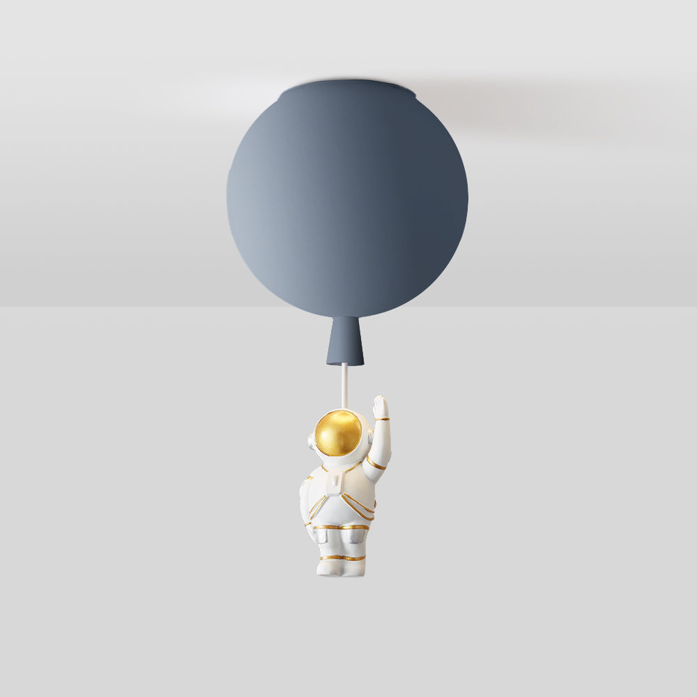 Kinderzimmer-Deckenleuchte mit Ballon- und Astronauten-Design – Kreative Lampe für Jungen & Mädchen