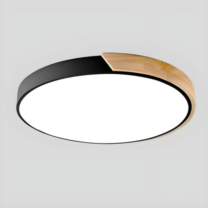 MacaronAura Light – Nordische Holz-Macaron-Deckenleuchte