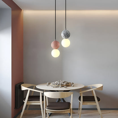 TimberOrb Light - Nordische Kugeln Pendelleuchte