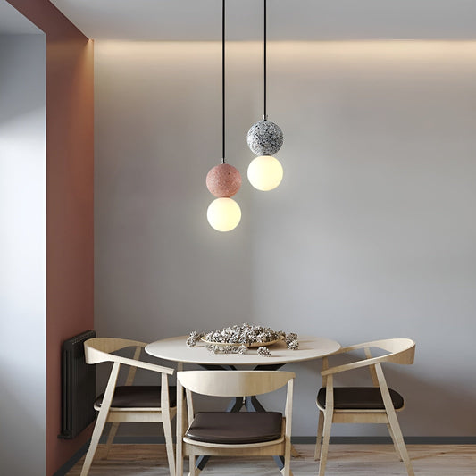 TimberOrb Light - Nordische Kugeln Pendelleuchte